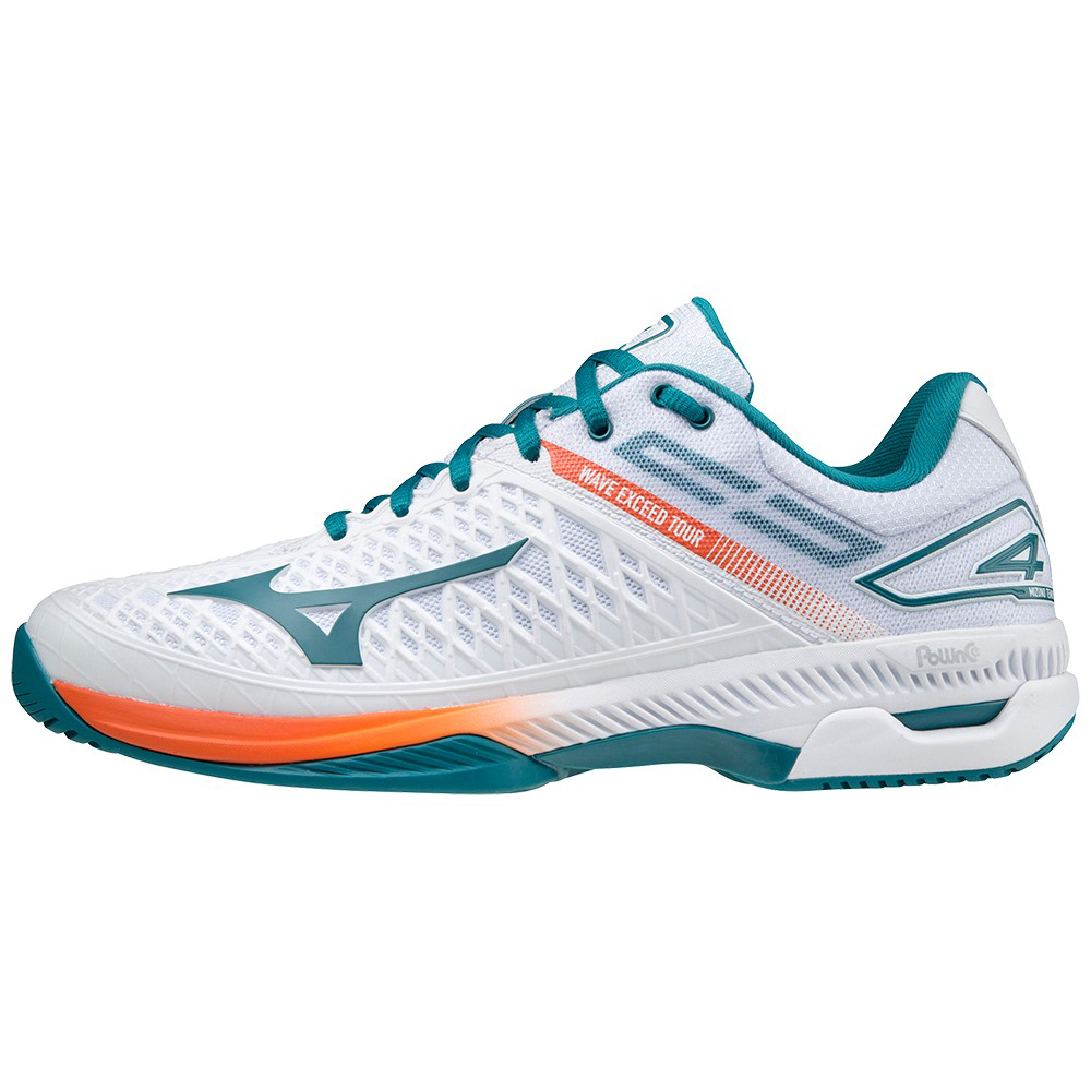 фото Кроссовки женские mizuno wave exceed tour 4 ac белые 9.5 uk