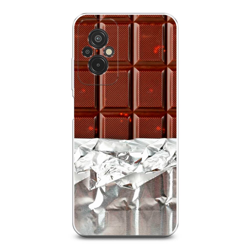

Чехол на Xiaomi Redmi 11 Prime 4G "Шоколад в обертке", Коричневый, 316850-6