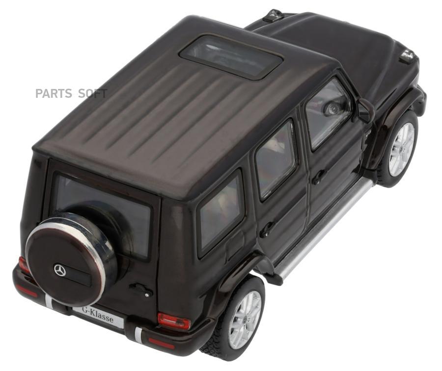 

Модель автомобиля Mercedes-Benz G-Class W463, Rubellite Red, Scale 1:43, Черный