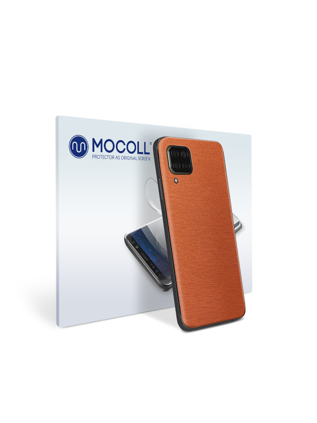 

Пленка защитная MOCOLL для задней панели Huawei Enjoy 20 SE Металлик Оранжевый