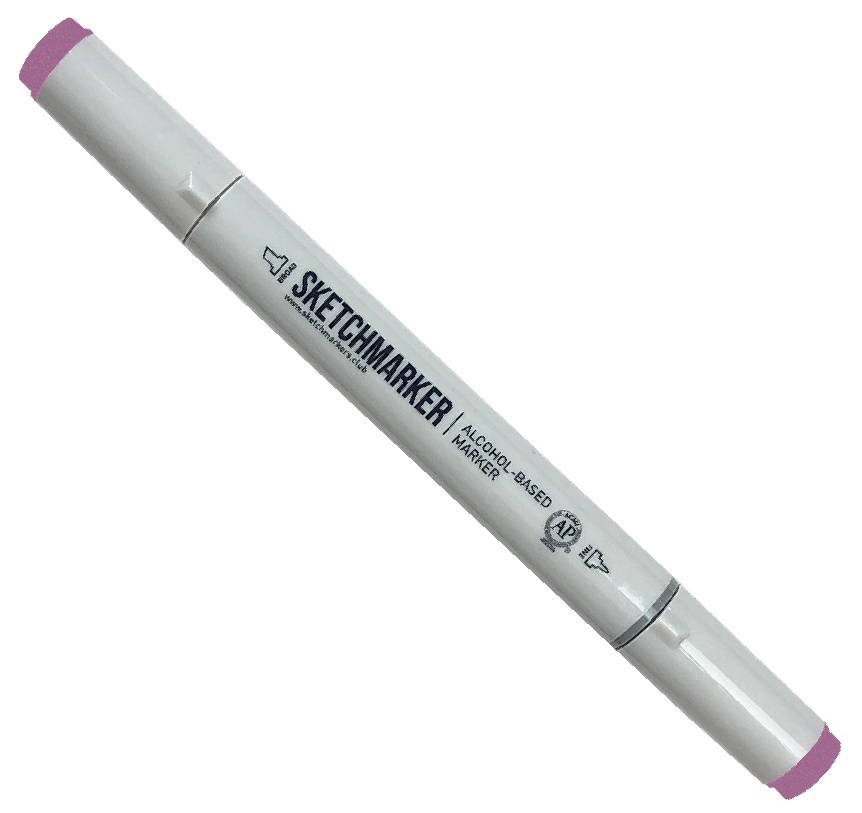 

Маркер Sketchmarker двухсторонний на спиртовой основе для скетчинга цвет V81 Чертополох, Фиолетовый