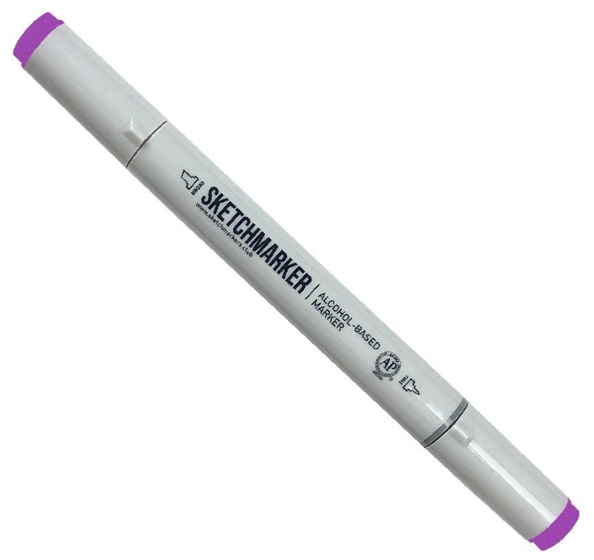 

Маркер Sketchmarker двухсторонний для скетчинга цвет V71 Идеальная слива, Фиолетовый