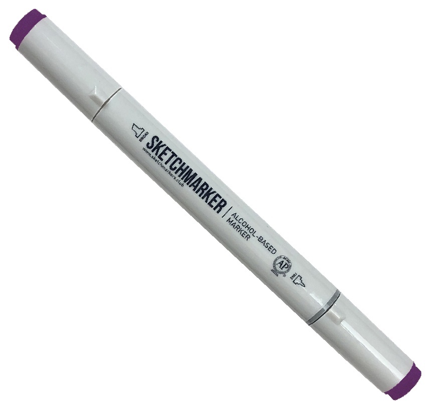

Маркер Sketchmarker двухсторонний для скетчинга цвет V70 Глубокий фиолетовый