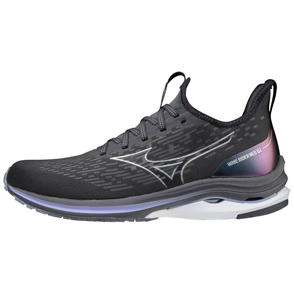 фото Кроссовки женские mizuno wave rider neo 2 черные 7 uk