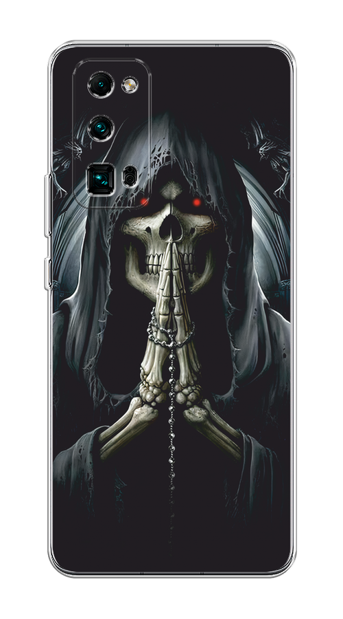 

Чехол на Honor 30 Pro Plus "Молитва", Серый, 612250-1