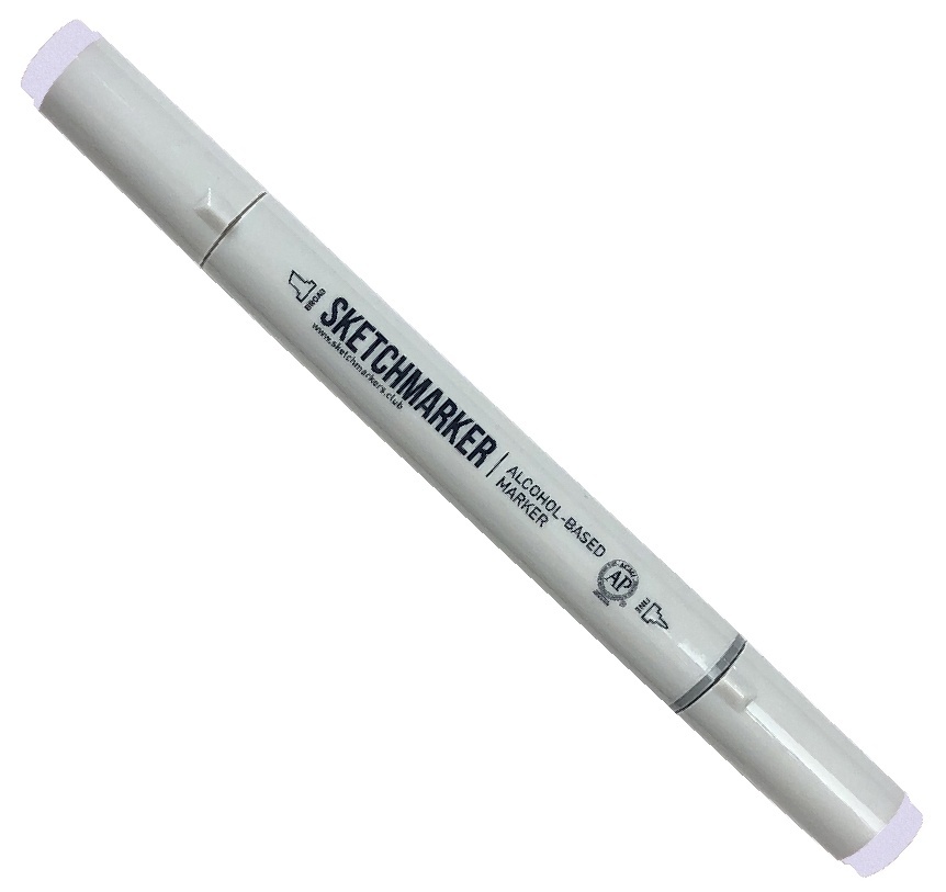 

Маркер Sketchmarker двухсторонний для скетчинга цвет V14 Сиреневое море, Фиолетовый