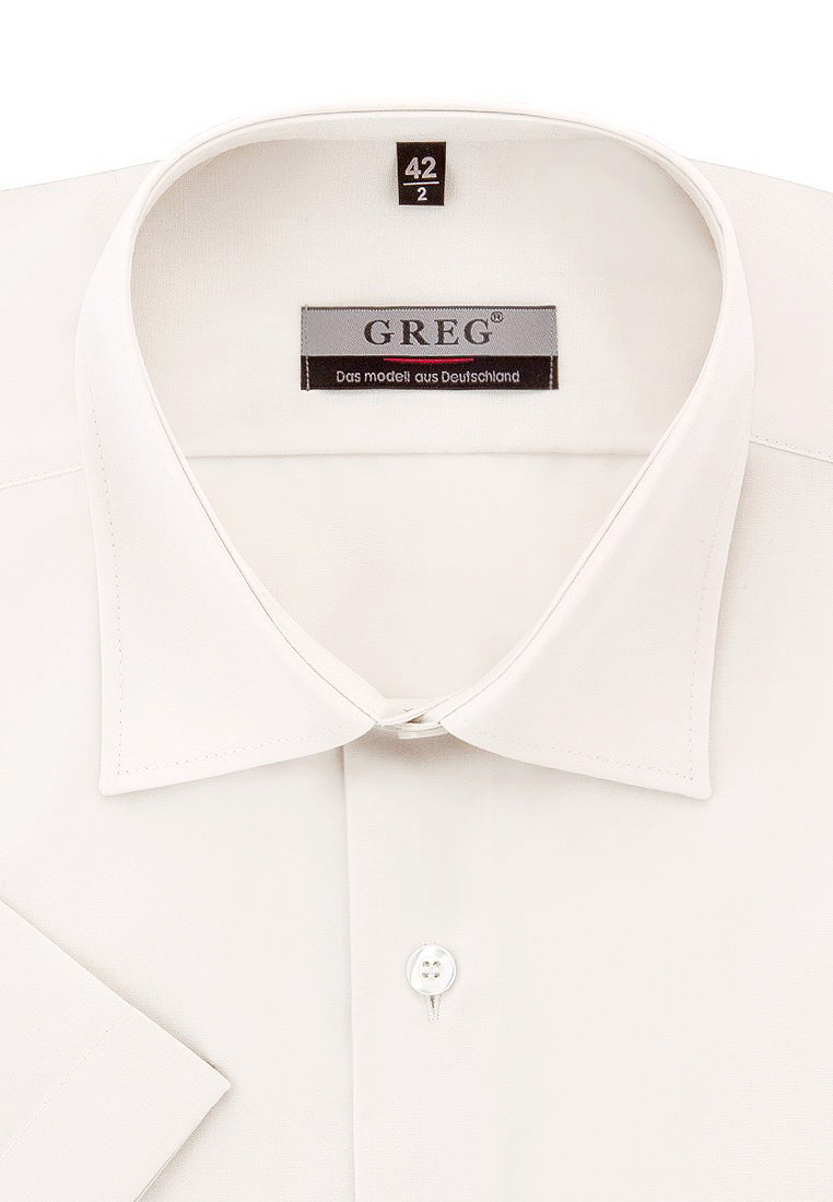

Рубашка мужская Greg 01-00009156 бежевая 39, Бежевый, 01-00009156