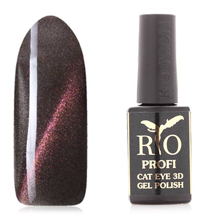 

Гель-лак Rio Profi Cat eye 3D №3 Ослепительный разряд