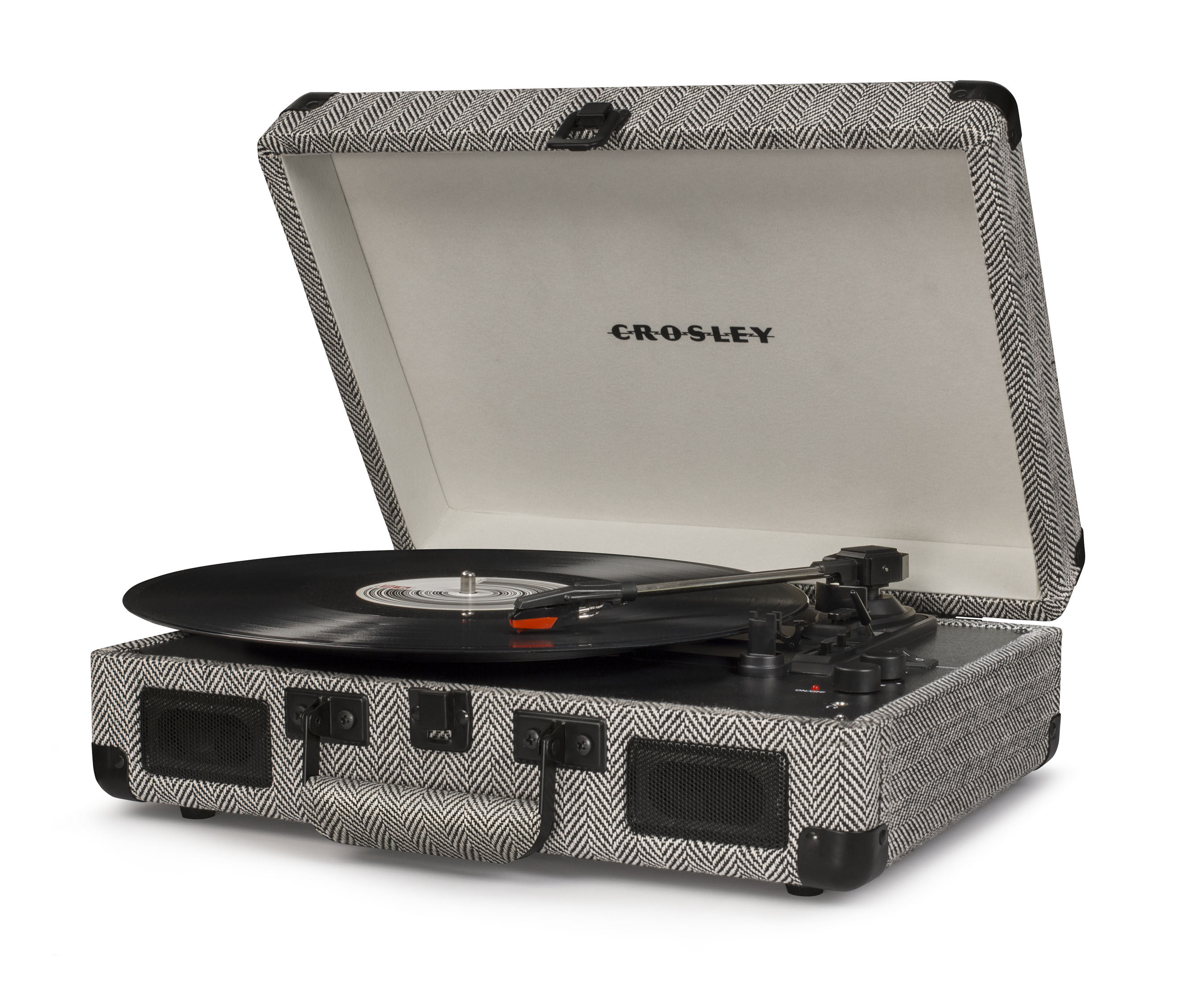 фото Проигрыватель виниловых пластинок crosley cruiser deluxe herringbone