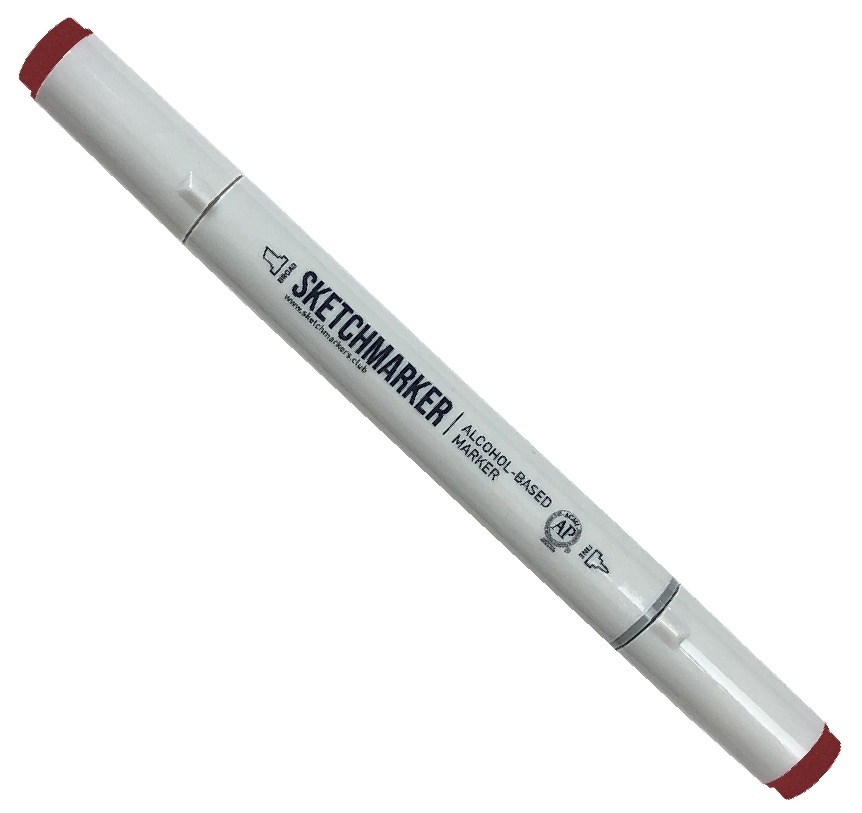 

Маркер Sketchmarker двухсторонний для скетчинга цвет R60 Темно-бордовый