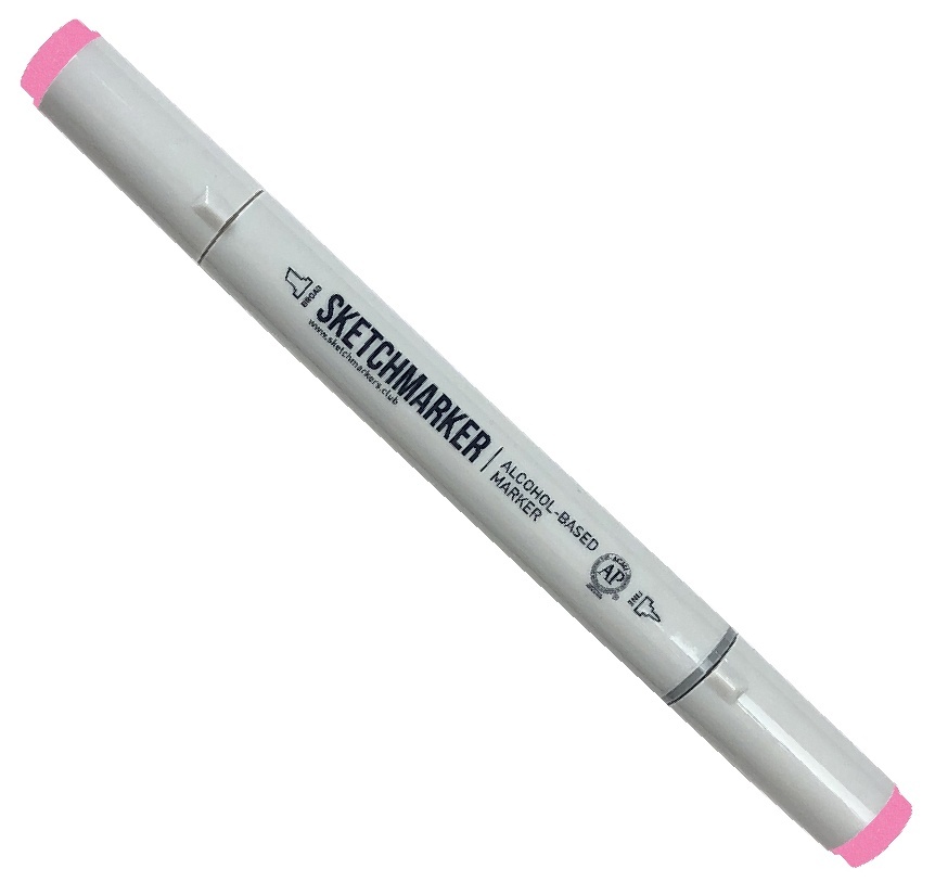 

Маркер Sketchmarker двухсторонний для скетчинга цвет R33 Очаровательный розовый