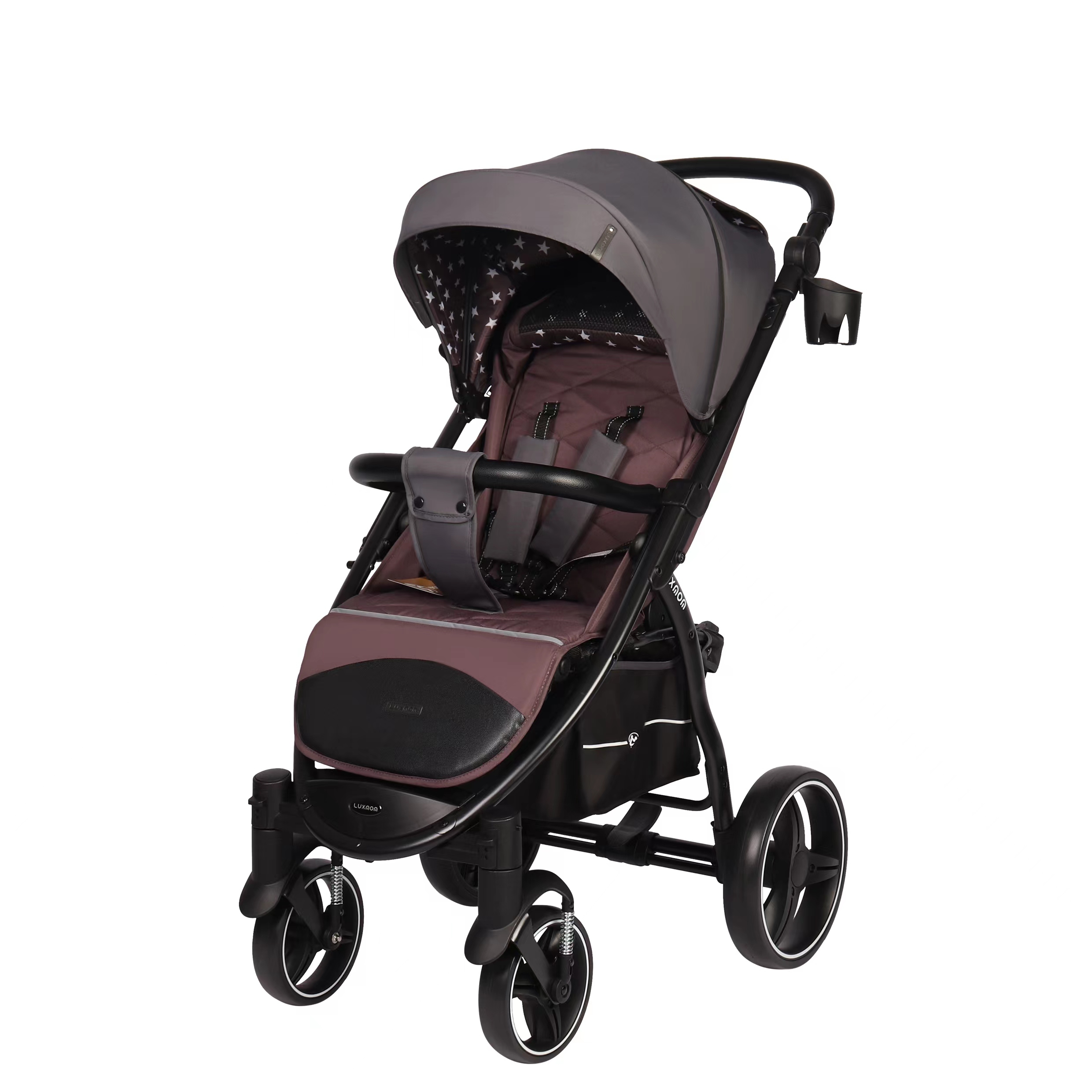 Коляска детская Luxmom G30, серый luxmom