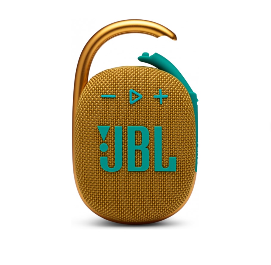 фото Портативная колонка jbl clip 4 yellow/green