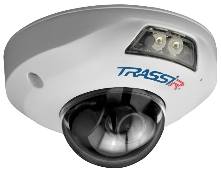 IP-камера Trassir TR-D4121IR1 v6 2.8 white белый