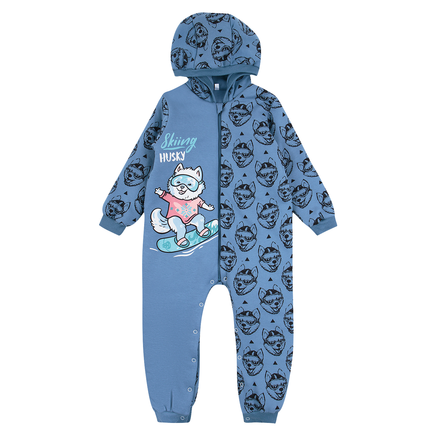 

Комбинезон Leader Kids Хаски т.синий р.68, GL001001043