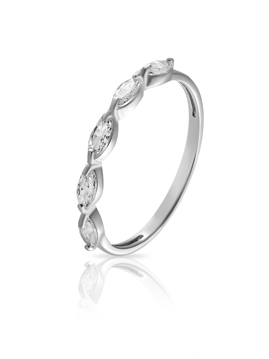 

Кольцо из серебра с фианитом р.18 SKAZKA Natali Romanovoi 36981, 36981