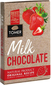 Tomer, Milk Chocolate with Strawberry, gift box