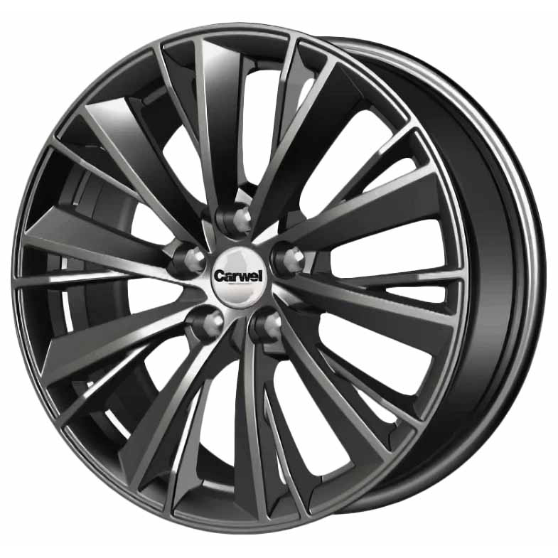 

Диск литой R17 7J 5x112/57.1 ET49 Carwel Кивиристи GR 102642, Черный