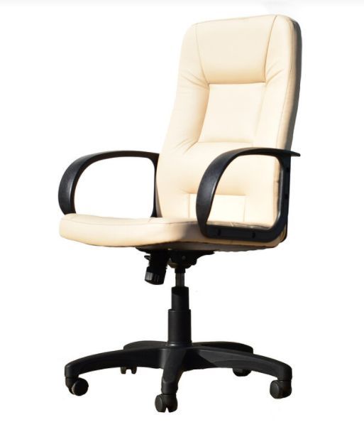 Кресло офисное ЯрКресло Кр40 ТГ Пласт ЭКО2  экокожа / пластик, ivory