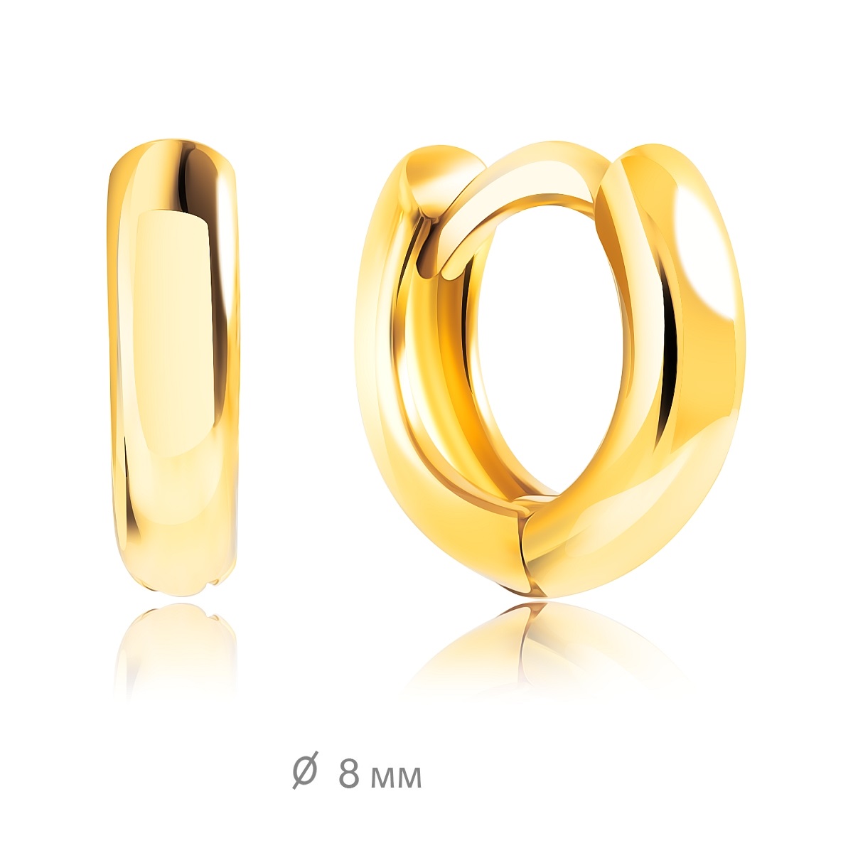 

Серьги конго из серебра VALTERA 118764, 118764