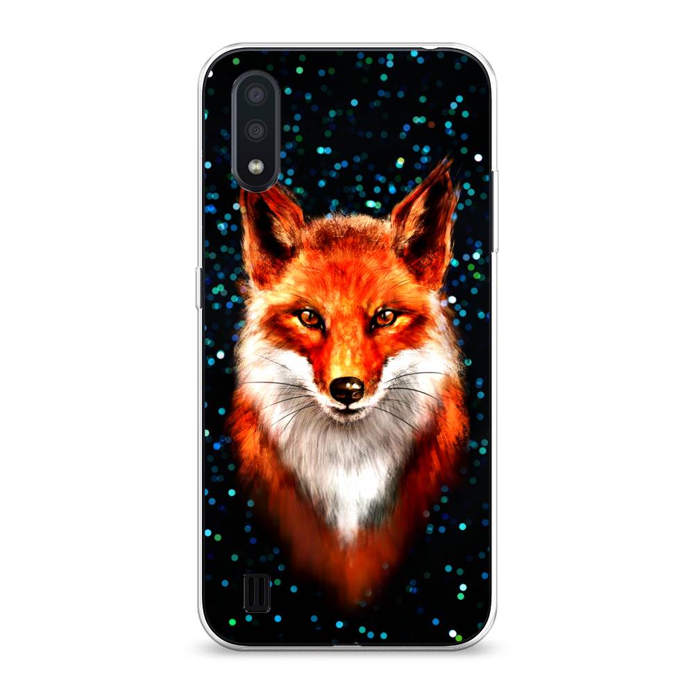

Чехол Awog на Samsung Galaxy A01 "Волшебная лиса", Разноцветный, 29550-1