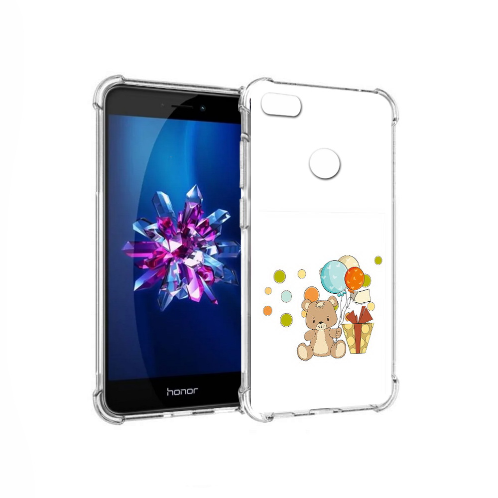 

Чехол MyPads Tocco для Honor 8 Lite медвеженок с подарком (PT62584.26.470), Прозрачный, Tocco