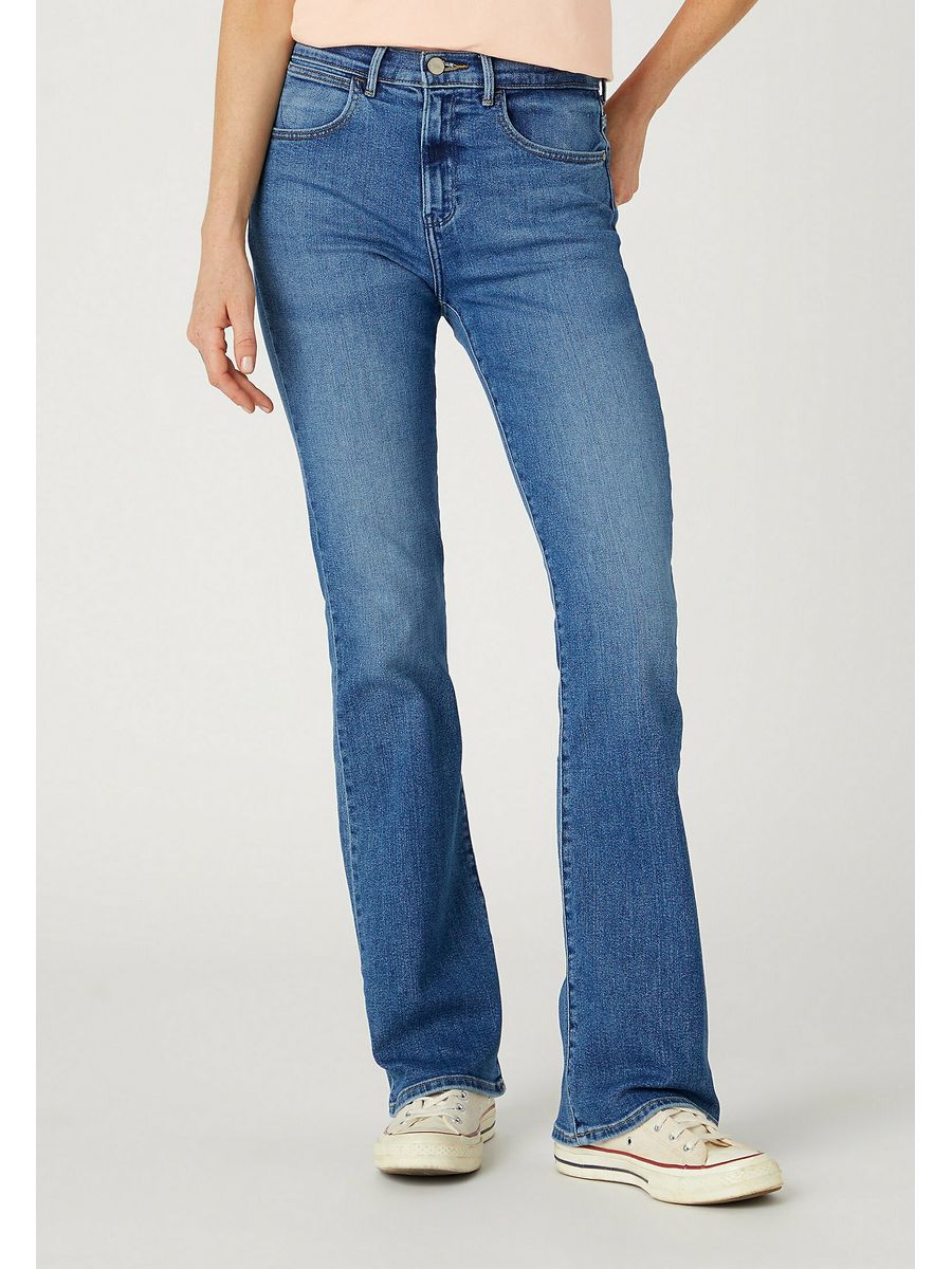 

Джинсы женские Wrangler WR121N076 синие 29/32, Синий, WR121N076
