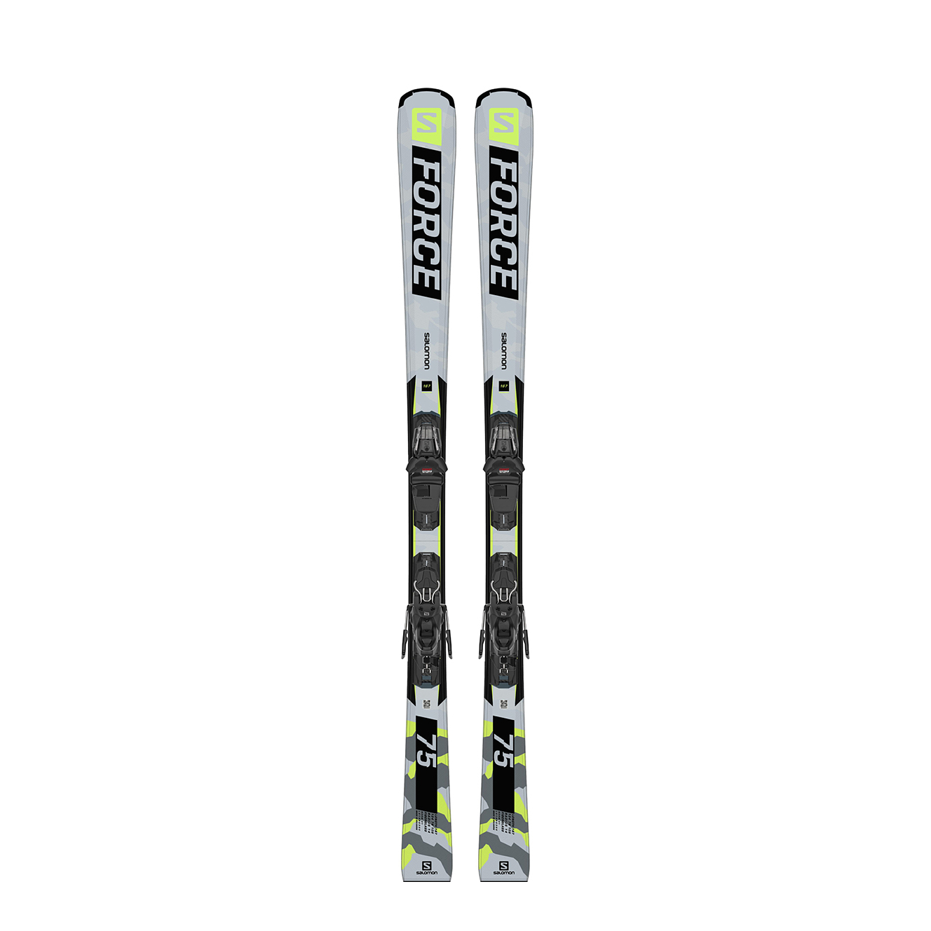 фото Горные лыжи salomon s/force 75 + m10 gw l80 silver (21/22) (160)