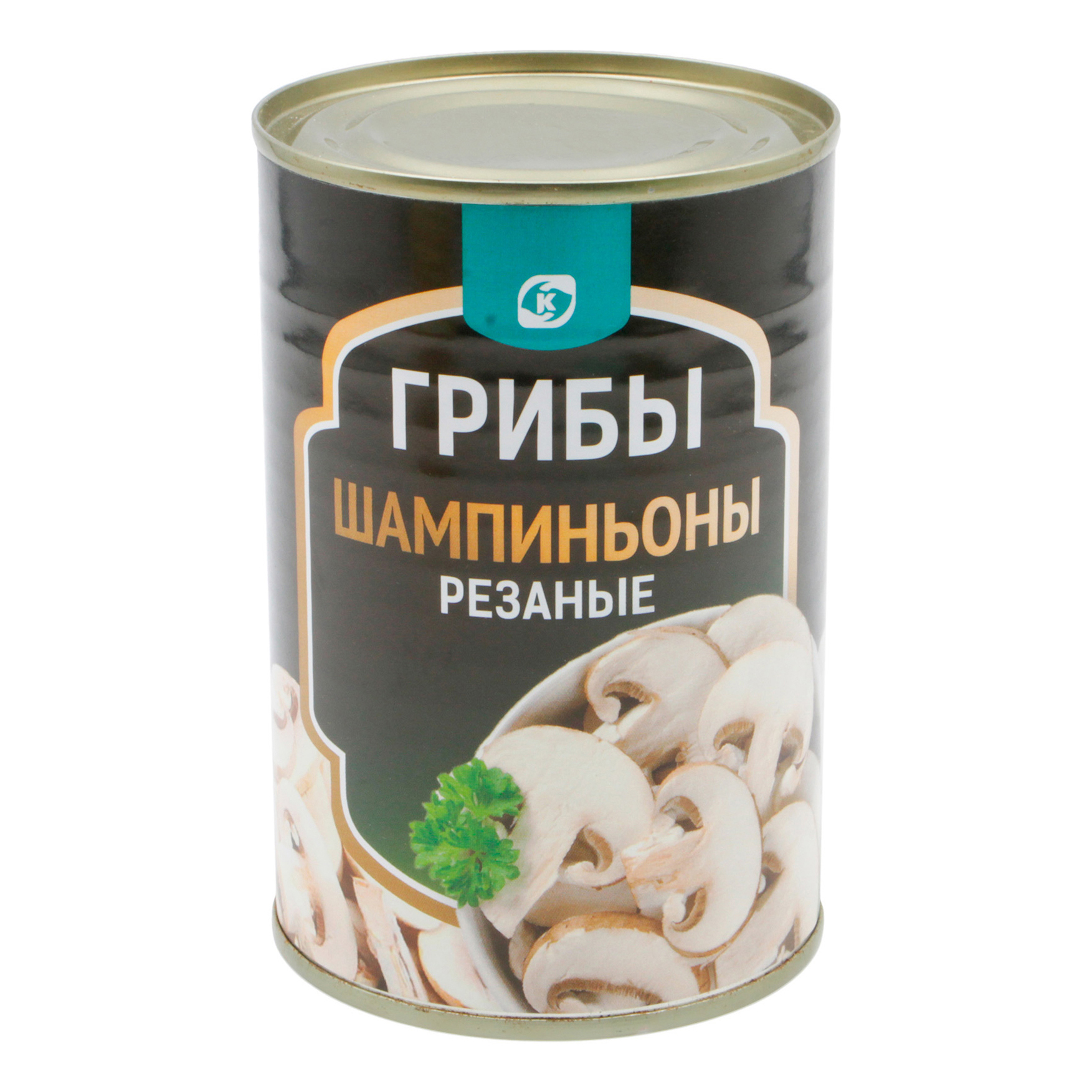 

Шампиньоны Командор резаные 425 г