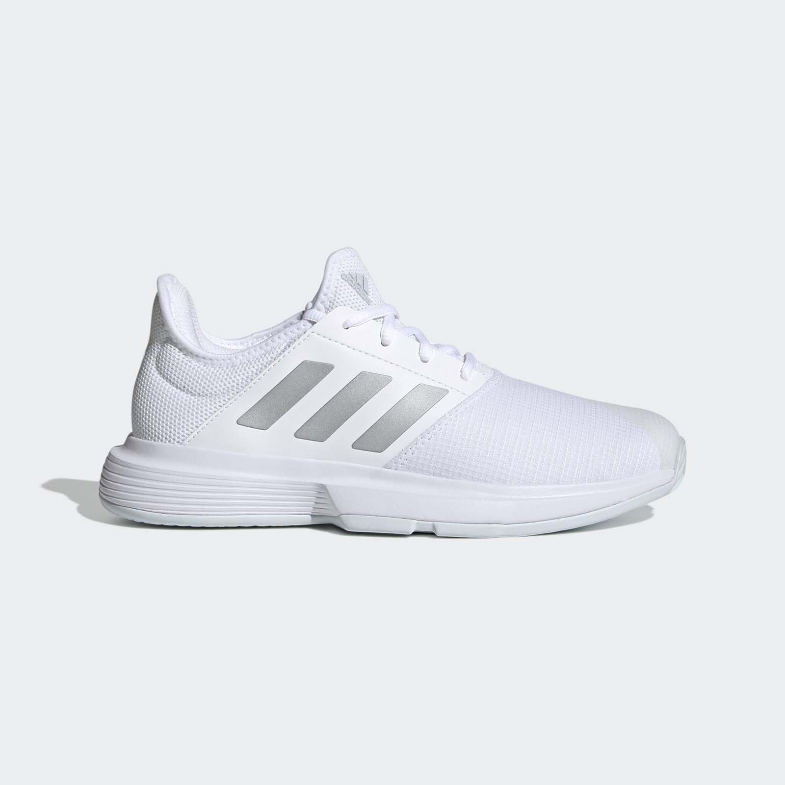 фото Кроссовки женские adidas gamecourt белые 5 uk