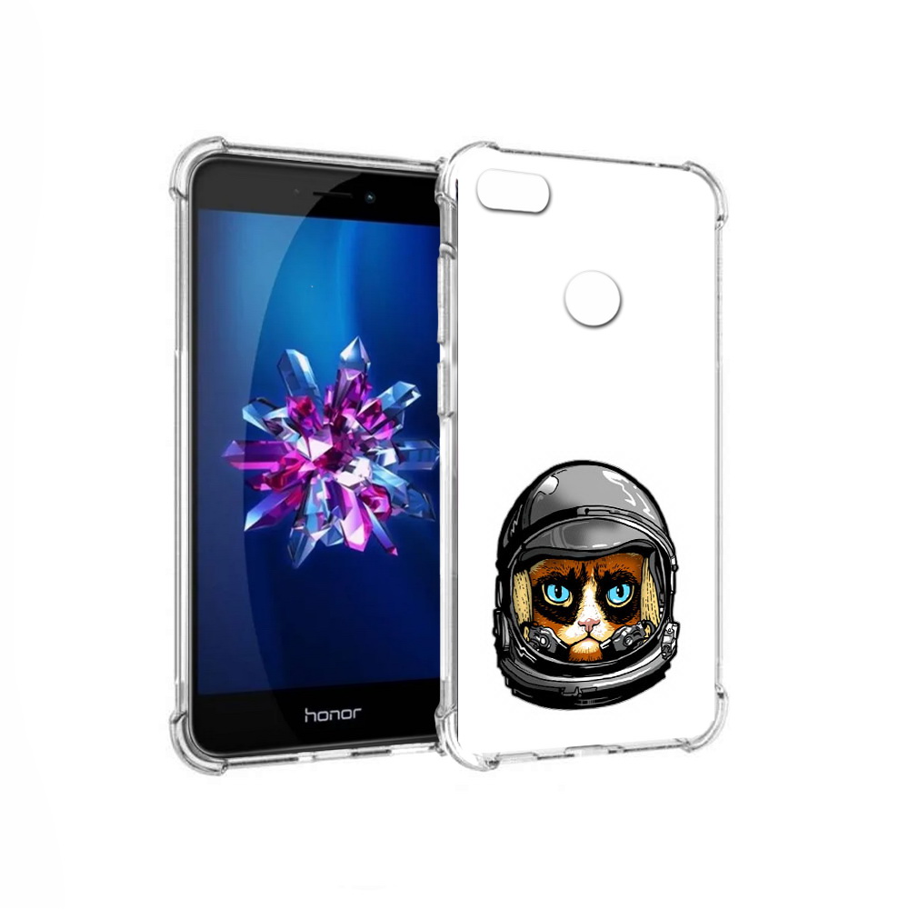 

Чехол MyPads Tocco для Honor 8 Lite кот космонавт (PT62584.26.400), Прозрачный, Tocco