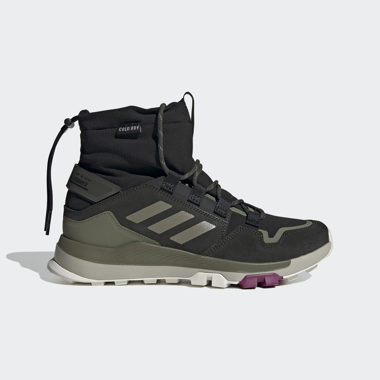

Кроссовки женские Adidas Terrex Hikster Mid черные 7.5 UK, Terrex Hikster Mid