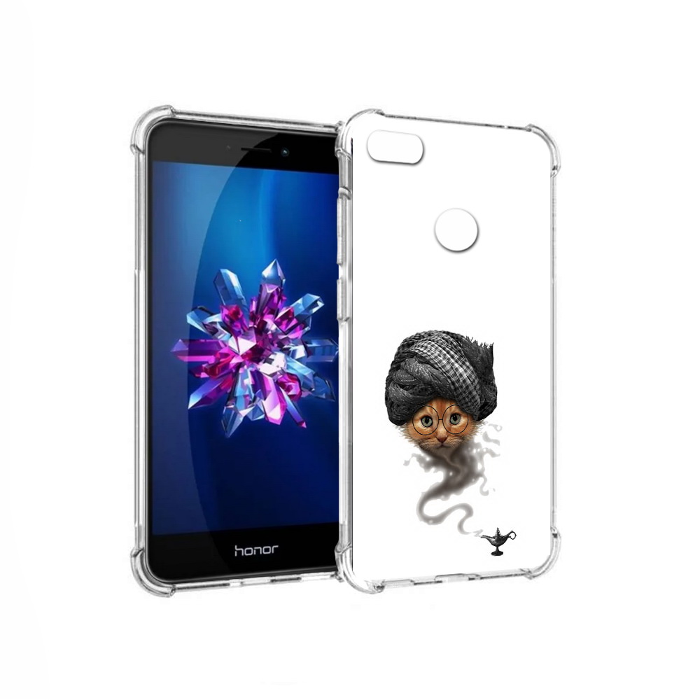 

Чехол MyPads Tocco для Honor 8 Lite кот джин (PT62584.26.398), Прозрачный, Tocco