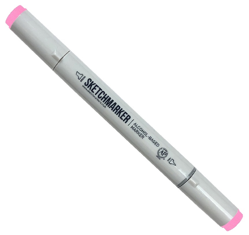 

Маркер Sketchmarker двухсторонний для скетчинга цвет R23 Розовый лососевый, Красный