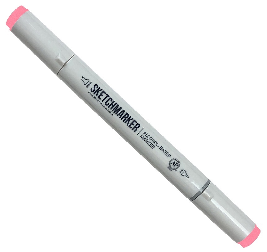 

Маркер Sketchmarker двухсторонний для скетчинга цвет R103 Нью Йорк Пинк, Красный