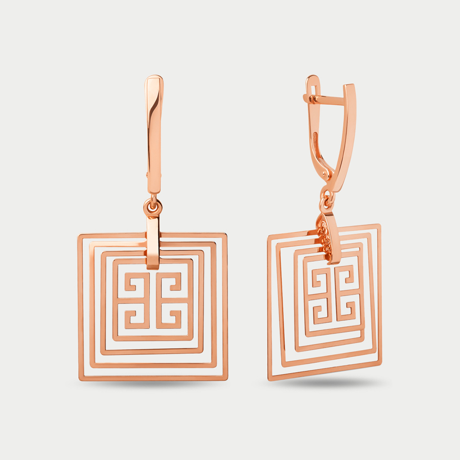 

Серьги из розового золота Династия 500872-1000, 500872-1000