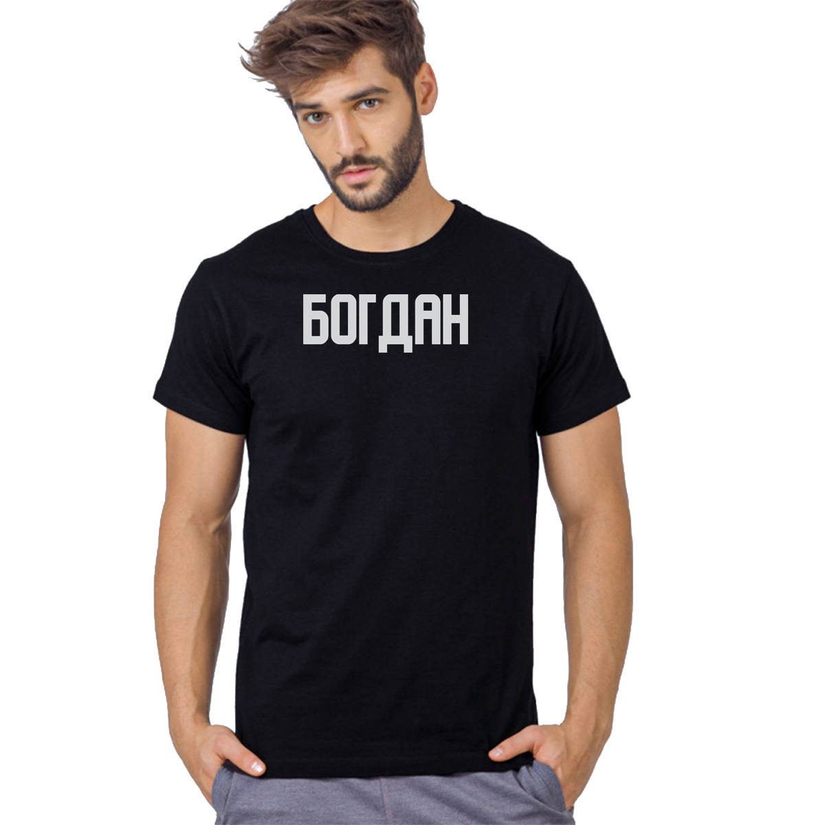 

Футболка мужская CoolPodarok K0501179 черная 48 RU, Черный, K0501179