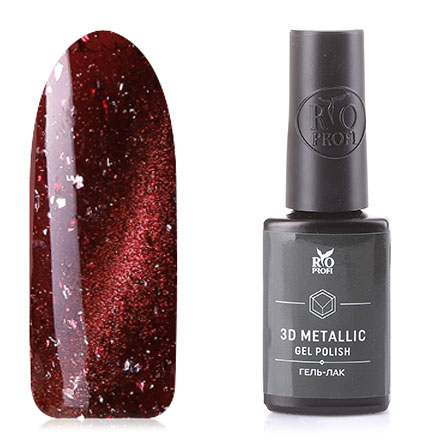 

Гель-лак Rio Profi 3D Metallic №1