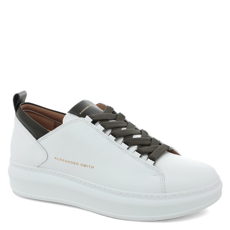 

Кеды мужские Alexander Smith W2U 80 белые 45 EU, Белый, W2U 80