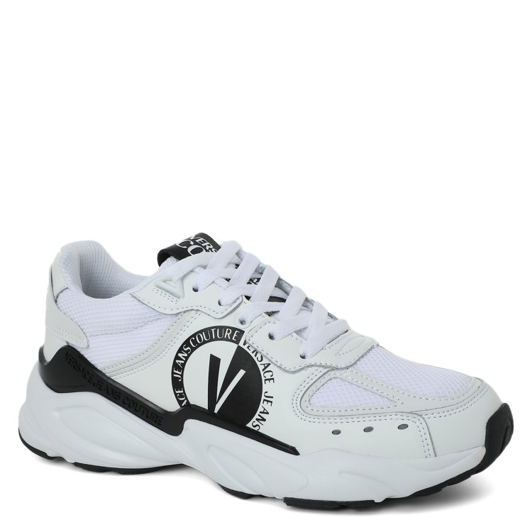 

Кроссовки мужские Versace Jeans Couture 74YA3SW8 белые 45 EU, 74YA3SW8