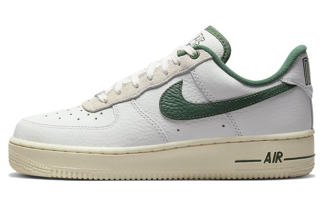 

Кеды унисекс Nike Air Force 1 Low Summit White and Gorge Green белые 36 EU, Белый, Air Force 1 Low Summit White and Gorge Green