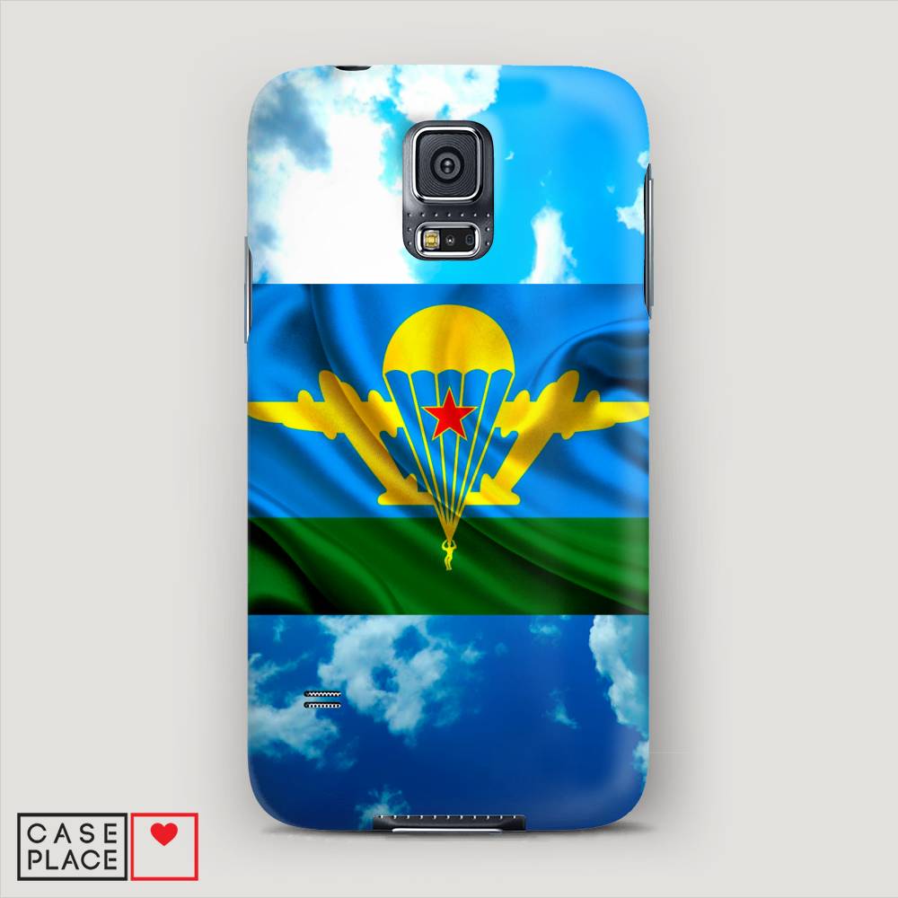 фото Чехол awog "вдв флаг в небесах" для samsung galaxy s5 mini