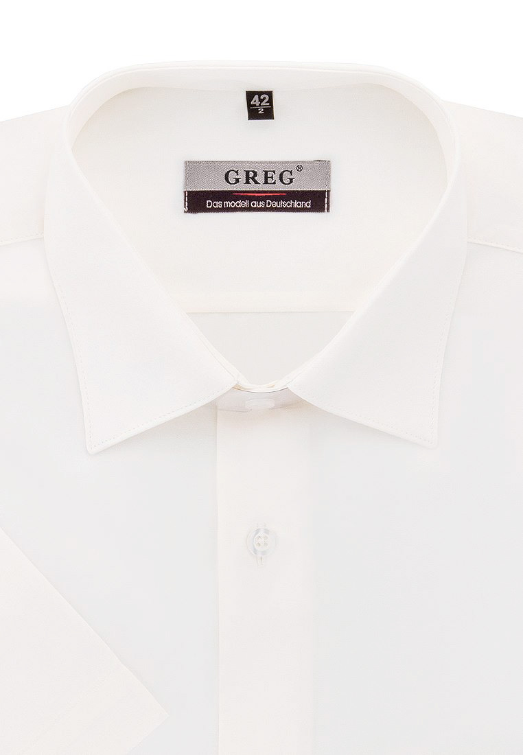 

Рубашка мужская Greg 01-00012749 бежевая 39, Бежевый, 01-00012749