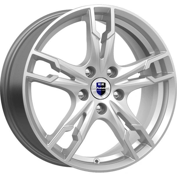 

Колесный диск КиК Солар-оригинал 7xR17 4x100 ET43 DIA60.1, Серебристый