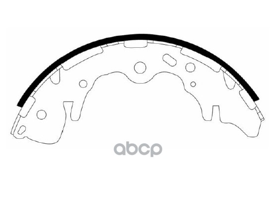 

Колодки тормозные барабанные HYUNDAI: H1 03-07, STAREX 03MY 03-07 1шт HSB HS0010