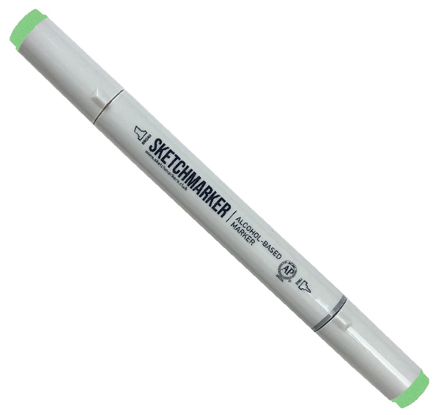 

Маркер Sketchmarker двухсторонний на спиртовой основе для скетчинга цвет G92 Зеленый лист
