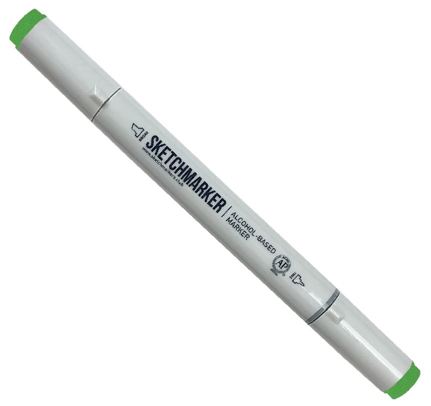 

Маркер Sketchmarker двухсторонний для скетчинга цвет G91 Зеленый папоротник