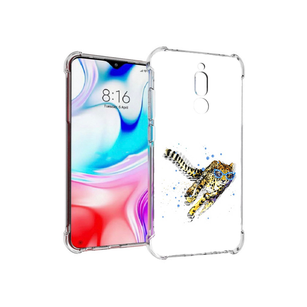 

Чехол MyPads Tocco для Xiaomi Redmi 8 гепард в очках (PT138911.300.287), Прозрачный, Tocco