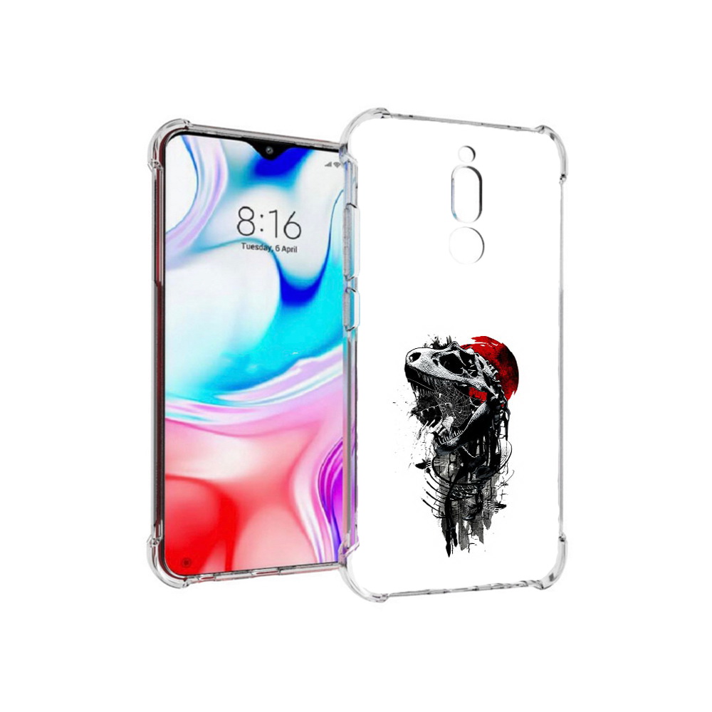 

Чехол MyPads Tocco для Xiaomi Redmi 8 вымерший динозавр (PT138911.300.284), Прозрачный, Tocco