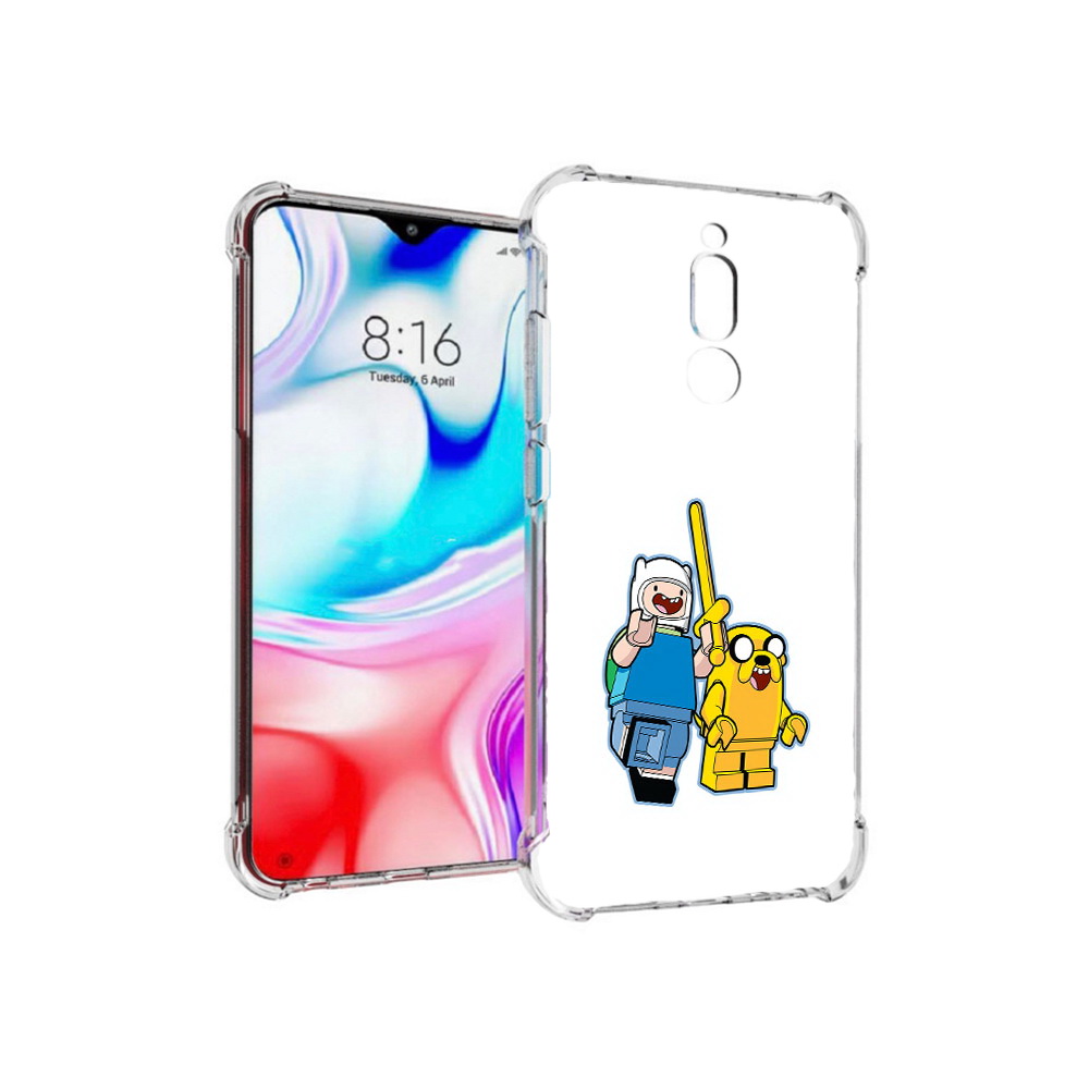 

Чехол MyPads Tocco для Xiaomi Redmi 8 время приключений лего (PT138911.300.274), Прозрачный, Tocco